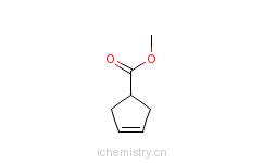 CAS:58101-60-3_3-环戊烯-1-甲酸甲酯的分子结构