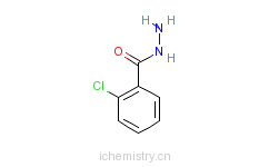 CAS:5814-05-1_2-氯苯甲酰肼的分子结构