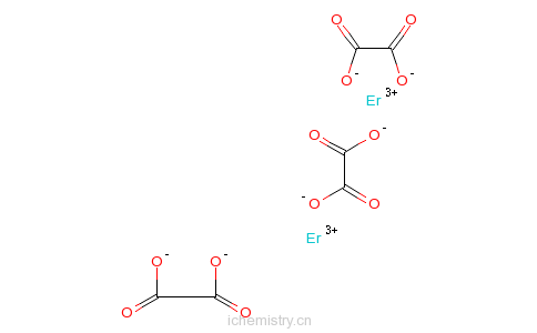 CAS:58176-72-0_草酸铒的分子结构