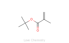 CAS:585-07-9_甲基丙烯酸叔丁酯的分子结构