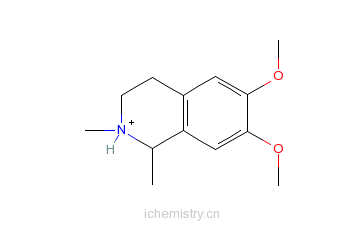 CAS:5852-92-6_1,2-Dimethyl-6,7-dimethoxy-1,2,3,4-tetrahydroisoquinoline hydrochlorideķӽṹ