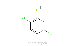 CAS:5858-18-4_2,5-二氯苯硫酚的分子结构