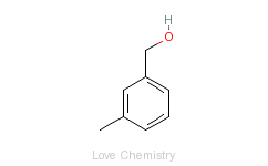 CAS:587-03-1_3-甲基苄醇的分子结构