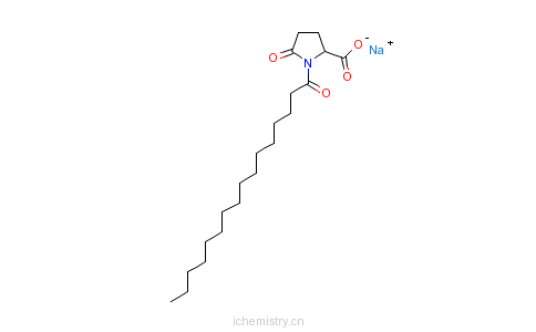 CAS:58725-33-0_N-十六碳酰-L-脯氨酸钠的分子结构