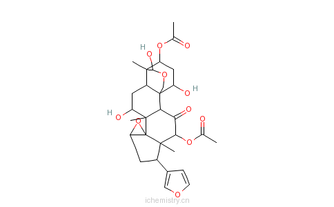 CAS:58812-37-6_苦楝素的分子结构