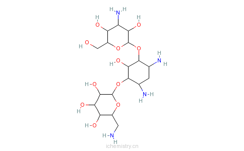 CAS:59-01-8_硫酸卡那霉素的分子结构