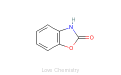 CAS:59-49-4_2-苯并�f唑啉酮的分子结构