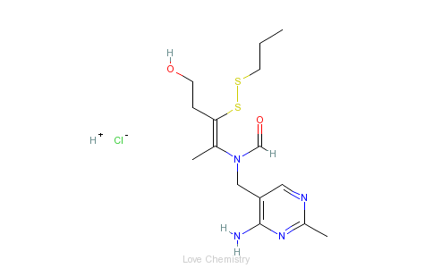 CAS:59-58-5_丙舒硫胺的分子结构