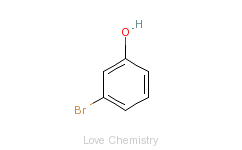CAS:591-20-8_间溴苯酚的分子结构