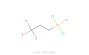 CAS:592-09-6_三氟丙基三氯硅烷的分子结构