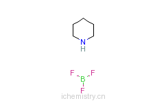 CAS:592-39-2_(T-4)-三氟(哌啶)硼的分子结构