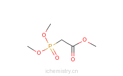 CAS:5927-18-4_三甲基膦酰基乙酸酯的分子结构