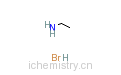 CAS:593-55-5_乙胺氢溴酸盐的分子结构