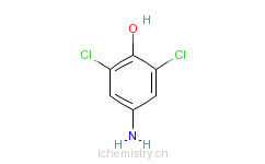 CAS:5930-28-9_2,6-二氯-4-氨基苯酚的分子结构
