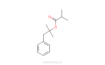 CAS:59354-71-1_异丁酸苯基叔丁酯的分子结构