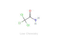 CAS:594-65-0_2,2,2-三氯乙酰胺的分子结构