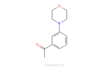 CAS:59695-23-7_3-吗啉苯乙酮的分子结构