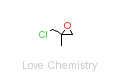CAS:598-09-4_甲基环氧氯丙烷的分子结构
