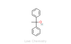 CAS:599-67-7_1,1-二苯基乙醇的分子结构