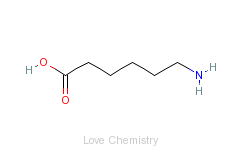CAS:60-32-2_6-氨基己酸的分子结构