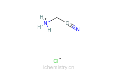 CAS:6011-14-9_氨基乙腈盐酸盐的分子结构