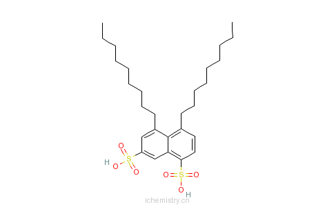 CAS:60223-95-2_二壬基萘二磺酸的分子结构