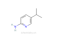 CAS:603310-75-4_5-异丙基吡啶-2-胺的分子结构
