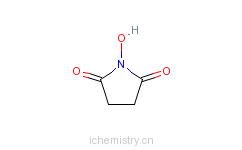 CAS:6066-82-6_N-羟基丁二酰亚胺的分子结构