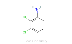 CAS:608-27-5_2,3-二氯苯胺的分子结构