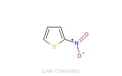 CAS:609-40-5_2-硝基噻吩的分子结构