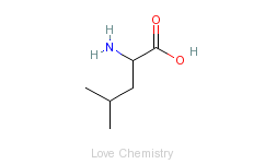 CAS:61-90-5_L-亮氨酸的分子结构