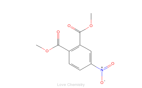 CAS:610-22-0_4-硝基邻苯二甲酸二甲酯的分子结构