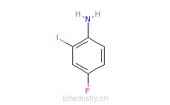 CAS:61272-76-2_2-碘-4-氟苯胺的分子结构