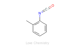 CAS:614-68-6_邻甲苯异氰酸酯的分子结构
