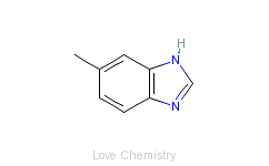 CAS:614-97-1_5-甲基苯并咪唑的分子结构