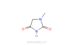 CAS:616-04-6_甲酰乙内脲的分子结构
