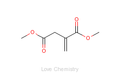 CAS:617-52-7_衣康酸二甲酯的分子结构