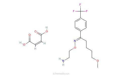 CAS:61718-82-9_马来酸氟伏沙明的分子结构