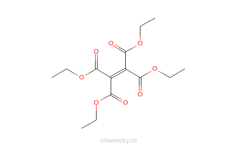 CAS:6174-95-4_亚乙基四羧酸四乙酯的分子结构
