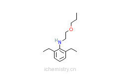 CAS:61874-13-3_2,6-二乙基苯胺基乙基丙基醚的分子结构