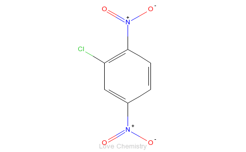 CAS:619-16-9_2-Chloro-1,4-dinitrobenzeneķӽṹ