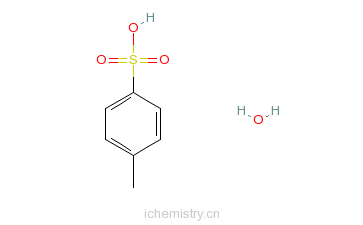 CAS:6192-52-5_对甲苯磺酸―水合物的分子结构