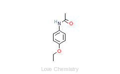 CAS:62-44-2_非那西丁的分子结构