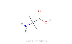 CAS:62-57-7_2-氨基异丁酸的分子结构