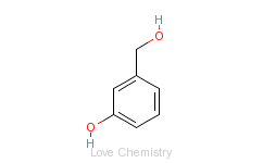 CAS:620-24-6_3-羟基苯甲醇的分子结构