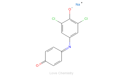 CAS:620-45-1_2,6-二氯靛酚钠的分子结构