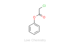 CAS:620-73-5_氯乙酸苯酯的分子结构