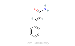CAS:621-79-4_肉桂酰胺的分子结构