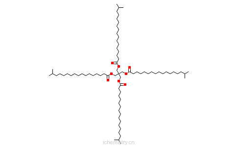CAS:62125-22-8_季戊四醇四异硬脂酸酯的分子结构