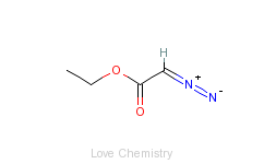 CAS:623-73-4_重氮乙酸乙酯的分子结构